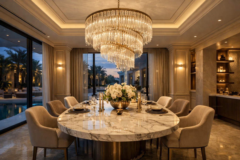 Villas Luxury Interior Design in Dubai