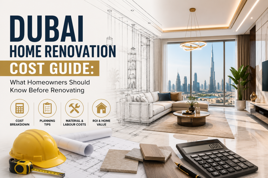 Dubai Home Renovation Cost Guide What Homeowners Should Know Before Renovating