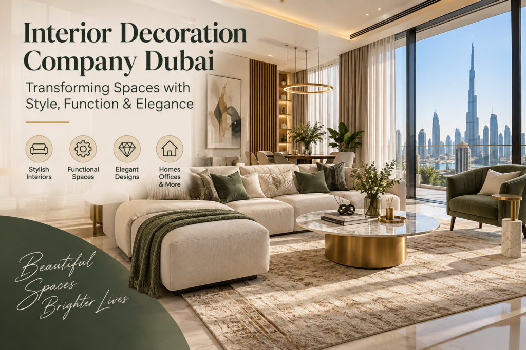 Interior Decoration Company Dubai